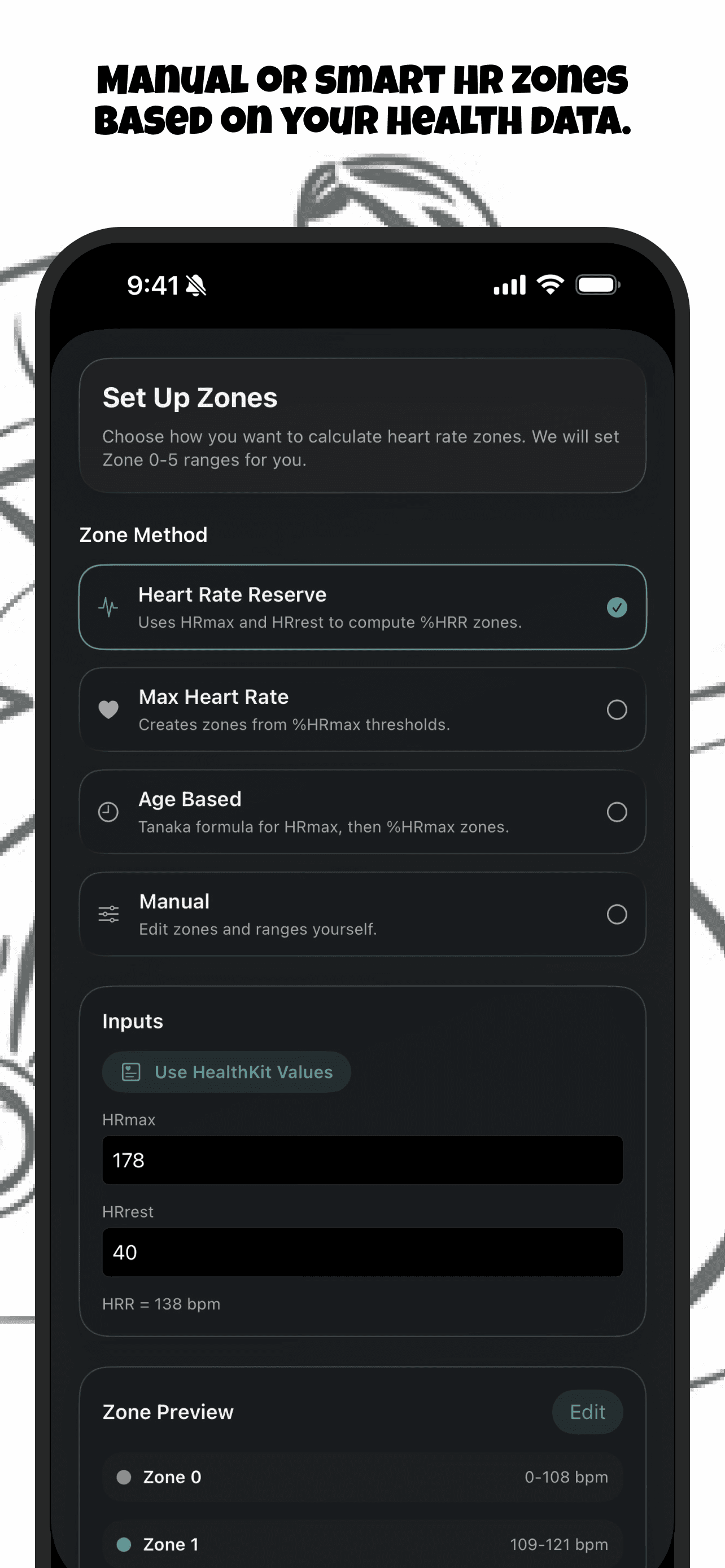 Zone Training Log App Store screenshot 5